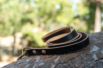 Why we use Genuine Leather Dog Leashes Compared to Biothane and Nylon Leashes