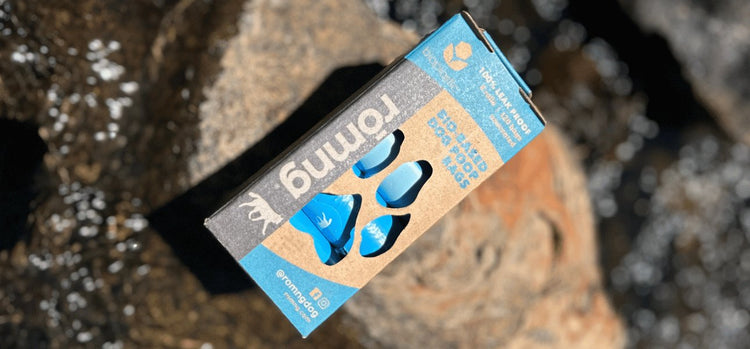 single order dog poop bags - rōmng