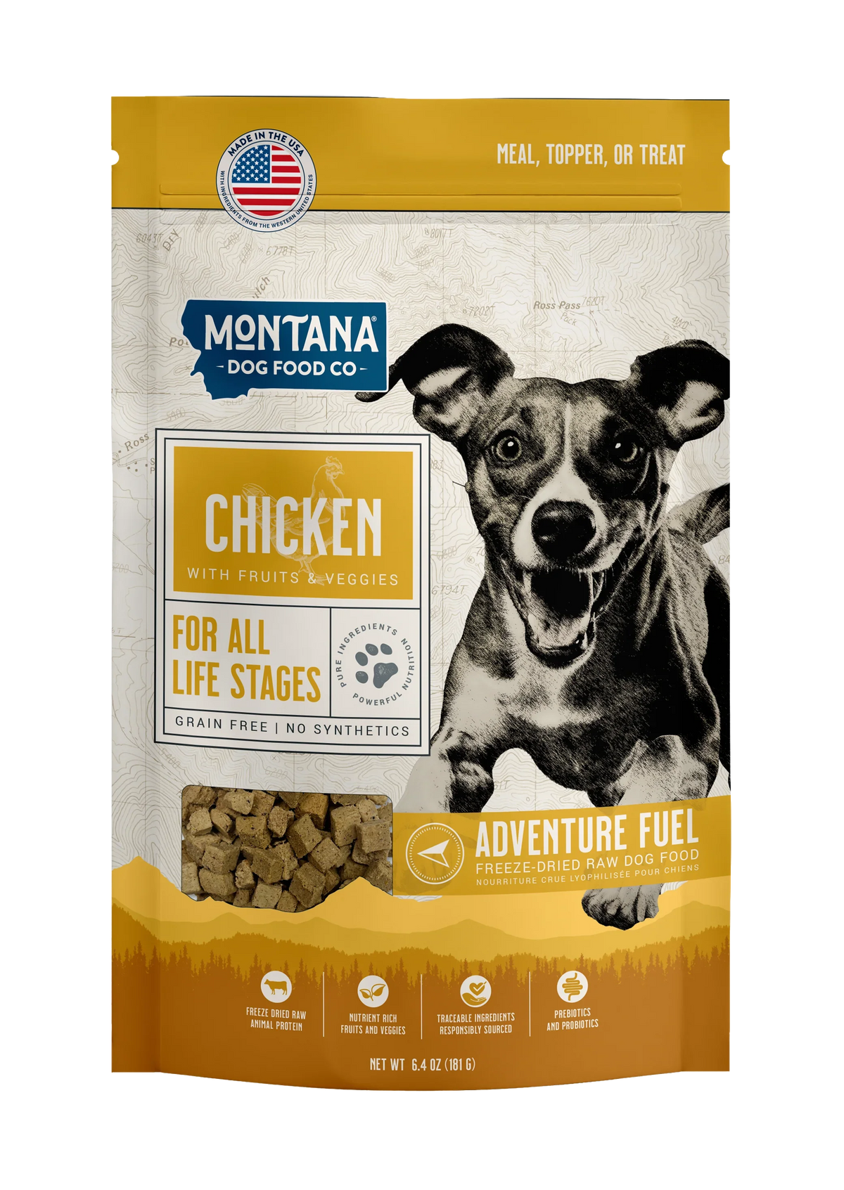 Grain-Free Chicken Freeze-dried Raw Adventure Fuel (Dog Food)