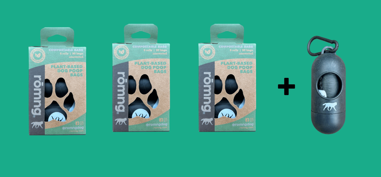 Clean up SoCal Compostable Dog Poop Bags Starter Pack