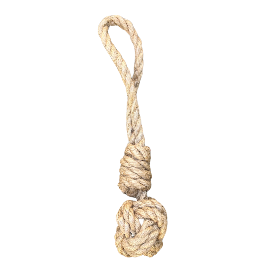 hemp rope dog pull toy - rōmng