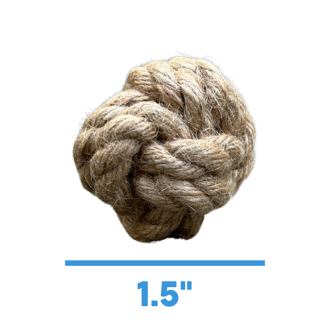 hemp rope dog pull toy - rōmng