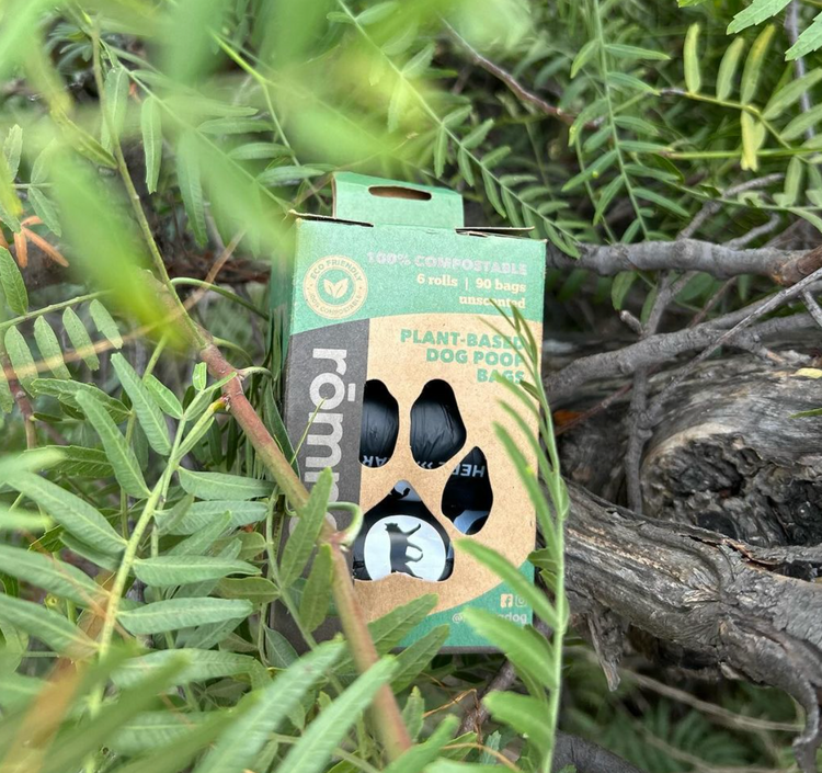 compostable dog poop bags - rōmng