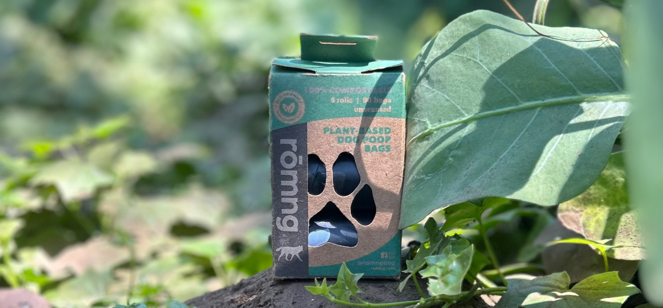 compostable plant-based dog waste bags