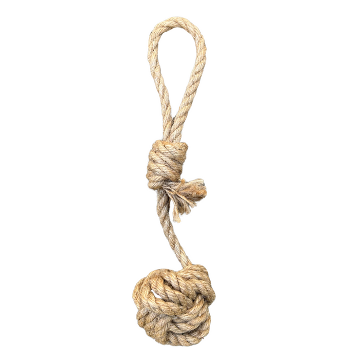 hemp rope dog pull toy - rōmng