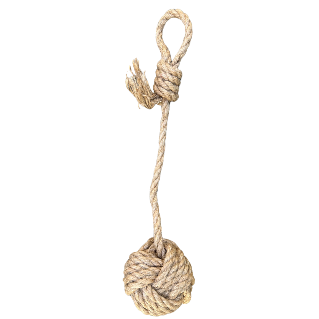hemp rope dog pull toy - rōmng