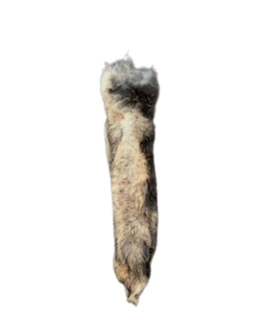 Rabbit foot dog chew