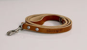 48" Genuine Leather Dog Leashes - Made in USA - Alpha Dog Pack